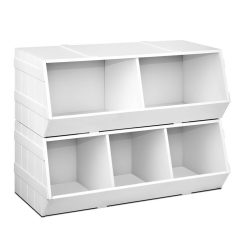 Alternative view of Kids Toy Storage Box - White