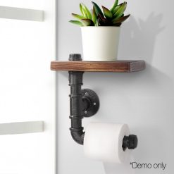 DIY Bathroom Toilet Roll Holder