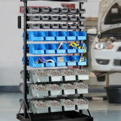90-Bin Storage Rack Stand