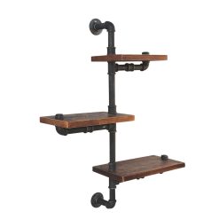 Alternative view of Diy Industrial Pipe Shelf