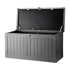 Alternative view of Outdoor Storage Box - Dark Grey