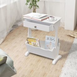 Magazine Rack - White