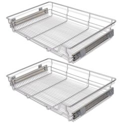 Alternative view of Pull-Out Wire Basket Drawers - 800mm