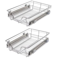 Alternative view of Pull-Out Wire Basket Drawers - 400 mm