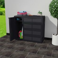Alternative view of Garden Storage Cabinet with 2 Shelves