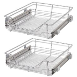 Alternative view of Pull-Out Wire Basket Drawers - 500mm