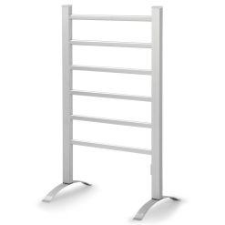 Electric Heated Towel Rail Rails Warmer Rack Aluminium Bar Bathroom