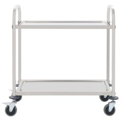 Alternative view of 2-Tier Stainless Steel Kitchen Trolley