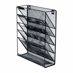 Alternative view of Wall Mount 6 Pocket Hanging File Sorter Organizer Folder Holder Rack Storage