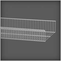 Elfa Shelf Basket 337x902x96mm