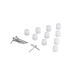 Elfa Shelf Pins 10Pk White
