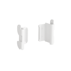 Elfa Fittings F/Utility Track 2 Pack