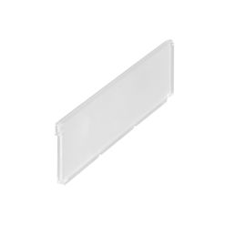 Elfa Shelf Basket Divider Set Of 2 Trans 427Mm