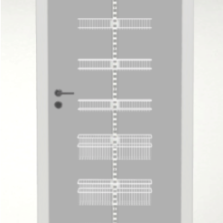 Alternative view of Elfa 'Abela' On Door Kit