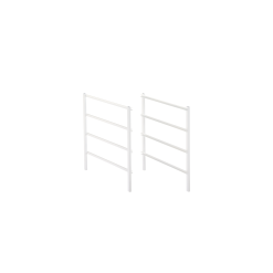Alternative view of Elfa Side Frame Pair 4-Runners
