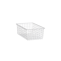 Elfa Wire Basket 2-Runner 327 x 527 x 185mm W: 35 D: 54 H: 18