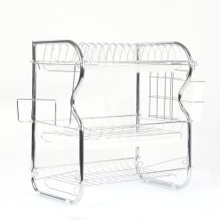 3-Tier Stainless Steel Dish Rack