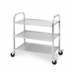 3 Tier Stainless Steel Kitchen Trolley 75x40x83.5cm