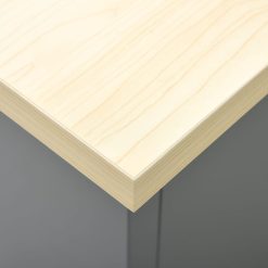 Alternative view of Steel Workbench 160x60x85cm - Black