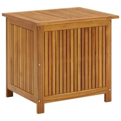 Solid Acacia Wood Garden Storage Box 60x50x106cm