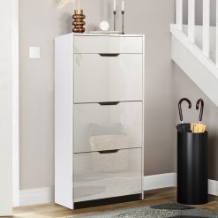 3 Tier Hallway Shoe Cabinet