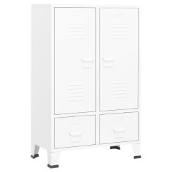 Alternative view of Metal Industrial Wardrobe 67x35x107cm