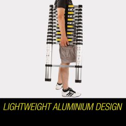 Alternative view of 3.8m Multipurpose Telescopic Folding Ladder
