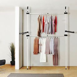 Adjustable Clothes Hanging Rail