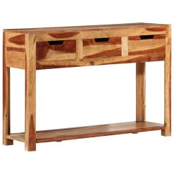 Solid Acacia Wod Console Table 110x35x75cm