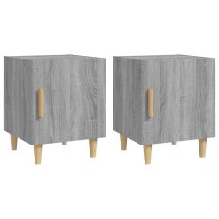 2 Piece Bedside Cabinet Set 40x40x50cm - Complete Storage Solutions