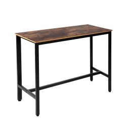 Wooden Bar Table 120x40x100cm