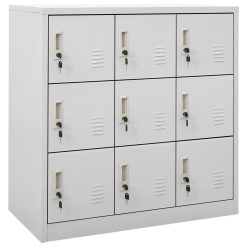 Steel Locker Cabinet 90x45x92.5cm