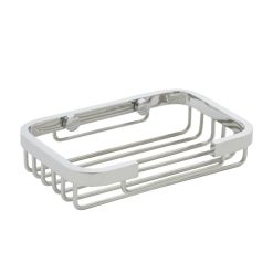Alternative view of Stainless Steel Soap Basket Dish - Polished Finish