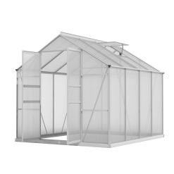 Aluminium Greenhouse 2.4x2.5M