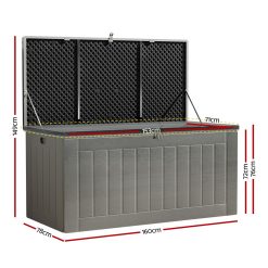 Alternative view of 830L Outdoor Storage Box 160x78x76cm
