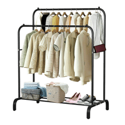 Alternative view of Heavy Metal Double Clothes Rail