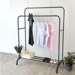 Heavy Metal Double Clothes Rail