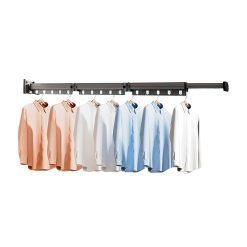 93.2cm Wall-Mounted Retractable Clothing Dry Rack