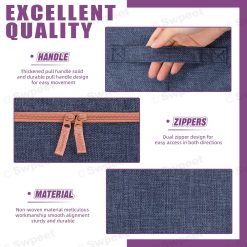Alternative view of 66L Cloth Storage Box 50x40x33cm