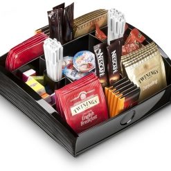 Home Office Organiser 21.6x20.5x6.8cm - Black