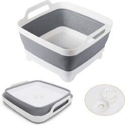 Alternative view of Collapsible Strainer Storage Basket 31.5x30.5x20cm
