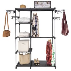 Freestanding Portable Wardrobe 116x46x174cm