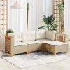 Beige & Cream White