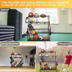 Alternative view of Storage Organiser Trolley on Wheels
