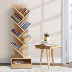 7-Shelf Tree Bookshelf