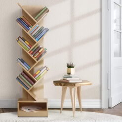 9-Shelf Tree Bookshelf