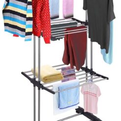 Alternative view of 3 Tier Foldable Clothes Drying Rack