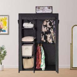 Alternative view of Freestanding Portable Wardrobe 116x46x174cm