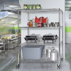 Alternative view of Modular Wire Storage Shelf 150 x 35 x 180cm