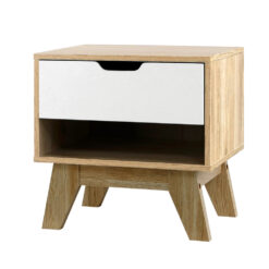 Two-Tone Bedside Table